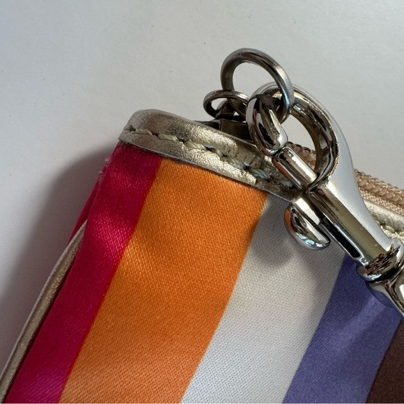 Coach Julia Legacy Stripe Wristlet Special Edition NWOT - Picture 7 of 10